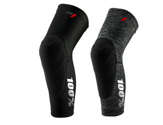100% Teratec Knee Guard, Grey Heather / Black, S - Produktbild - 1