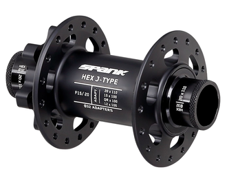 Spank HEX J-Type Frontnabe 32H F15/20 Schwarz - Produktbild - 1 Spank HEX J-Type Frontnabe 32H F15/20 Schwarz - Produktbild - 1