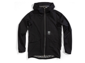 100% Hydromatic Parka Lightweight Waterproof Jacket, Black, M - Produktbild - 1