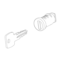Thule Komfort-Schlüssel N210 – Ersatzschlüssel für Thule-Schlösser - Produktbild - 1
