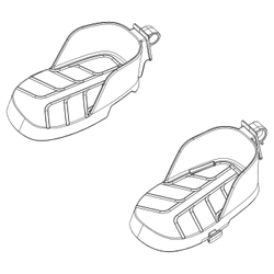 Foot Support L&R – Ersatzteil - Produktbild - 1