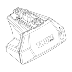 Evo Flush Rail Fuss - Produktbild - 1