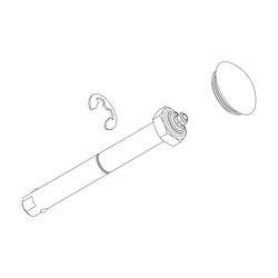 Steckachse 40 mm CSTR/CDNC 14- - Produktbild - 2