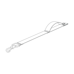 HITCH BACK-UP STRAP REPLACEKIT CSTR/CDNC 14-X (SP) - Produktbild - 2