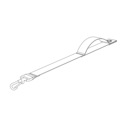 HITCH BACK-UP STRAP REPLACEKIT CSTR/CDNC 14-X (SP) - Produktbild - 1