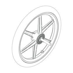 Hinterrad 16" UG - Produktbild - 1