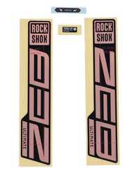 Gabel DecalKit RockShox ZEB Ult. 27/29" 11.4018.105.051,matte Copper-Folie f. sw - Produktbild - 1