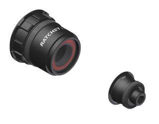 Freilauf/Rotor Umrüstkit SRAM für Ratchet EXP, DT SWISS
Sram XDR Kassettenaufnahme, Material: Aluminium, Ausführung: Standard mit Standard-Lagern, mit Endkappe
Größe: 5 x 130/135 mm, Farbe: Schwarz, VE: 1 Kit - Produktbild - 1