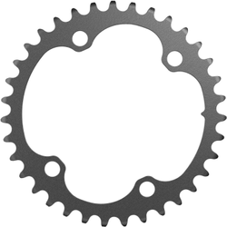 Kettenblatt SRAM Road Rival 107 BCD 2x12 00.6218.029.001,schwarz, 35 Zähne, Alu - Produktbild - 1