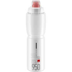 ELITE Trinkflasche Jet Plus Transparent-Rot 950 ml - Produktbild - 1