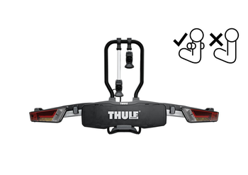 Thule EasyFold XT F 3 Aluminium – Anhängerkupplungs-Fahrradträger - Produktbild - 1