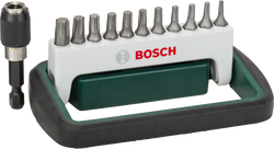 236-90-02010-6949509219893-2-21260992-21260992.png DIY 12tlg. Kompakt Bitset BOSCH 11x Vielzahnschlüssel, 1 Magnethalter - Produktbild - 2