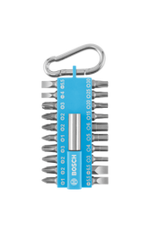 21tlg. Snap Hook BOSCH light blue Kleinsortiment Schrauben Bit Set - Produktbild - 1