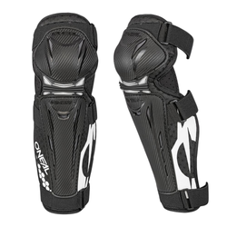 260025-21262470-21262470.jpg O'NEAL Trail FR Knee Guard Carbon Look black/white M - Produktbild - 1