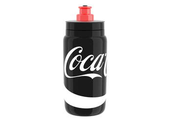 ELITE Trinkflasche FLY COCA COLA schwarz graue Grafik 550ml - Produktbild - 1
