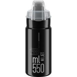 Elite Trinkflasche mit Schutzkappe JET PLUS schwarz 550ml - Produktbild - 1