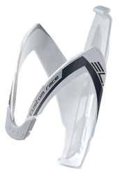 Trinkflaschenhalter Elite Custom Race Elastomer-Gummi, perlweiß/schwarz - Produktbild - 1