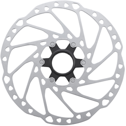 SHIMANO Bremsscheibe SM-RT64, 203 mm, Lockring innenverzahnt mit Magnet für EW-SS302 - Produktbild - 1
