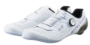 Shimano S-PHYRE RC9W Rennradschuh SPD-SL, Größe 46, Weiß - Produktbild - 1