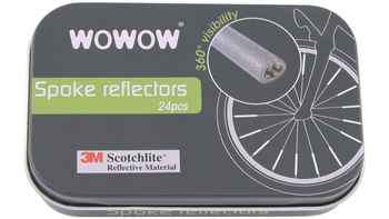 Speichenreflektoren, 24 Stück, In Alu-Box, Wowow, 010651 - Produktbild - 1