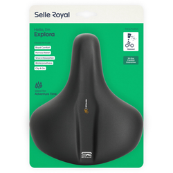 Sattel Selle Royal Explora schwarz, Unisex, 253x218mm, ca. 598g - Produktbild - 1