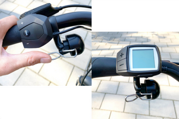 Glocke E-Bike Ø 5,1Cm, Widek, Schwarz, Widek, 004951 - Produktbild - 1