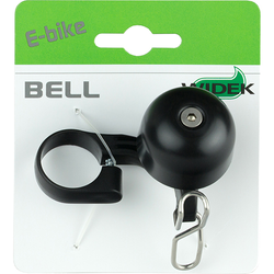 28-014--1--21265245-21265245.jpg Glocke E-Bike Ø 5,1Cm, Widek, Schwarz, Widek, 004951 - Produktbild - 2