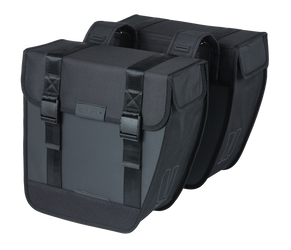 Doppelpacktasche Basil Tour schwarz, 34x14x34cm, 28 ltr wasserdicht - Produktbild - 1