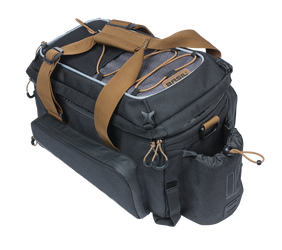 Gepäckträgertasche Basil Miles XL Pro black slate, 31x23x20cm, 9-36ltr - Produktbild - 1