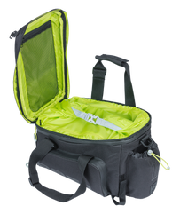 Gepäckträgertasche Basil Miles XL Pro schwarz lime, 31x23x20cm, 9-36ltr - Produktbild - 2