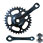 Kurbelsatz 32 Zähne, Einfach, 102Mm, Stahl, Schwarz, Messingschlager, 350712 - Produktbild - 1