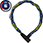 Abus CATENA 6806K/85 blue mask 85cm - Produktbild - 1