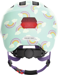 ABUS Fahrradhelm Smiley 3.0 LED blue rainbow M 50-55 cm - Produktbild - 3
