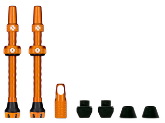 Muc Off Tubelessventil V2 SV (44mm) orange Aluminium - Produktbild - 1 Muc Off Tubelessventil V2 SV (44mm) orange Aluminium - Produktbild - 1