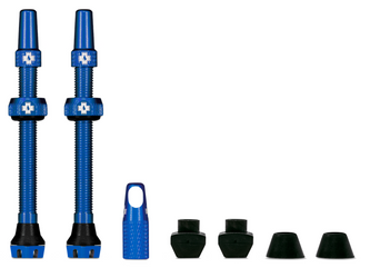 Muc Off Tubelessventil V2 SV (44mm) blau Aluminium - Produktbild - 1 Muc Off Tubelessventil V2 SV (44mm) blau Aluminium - Produktbild - 1