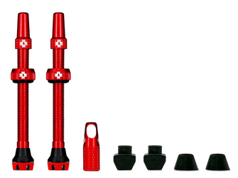 Muc Off Tubelessventil V2 SV (44mm) rot Aluminium - Produktbild - 1