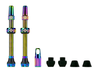 Muc Off Tubelessventil V2 SV (44mm) rainbow Aluminium - Produktbild - 1 Muc Off Tubelessventil V2 SV (44mm) rainbow Aluminium - Produktbild - 1