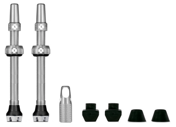 Muc Off Tubelessventil V2 SV (44mm) silber Aluminium - Produktbild - 1 Muc Off Tubelessventil V2 SV (44mm) silber Aluminium - Produktbild - 1