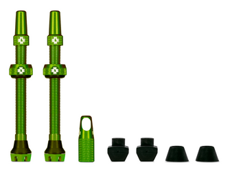 Muc Off Tubelessventil V2 SV (44mm) grün Aluminium - Produktbild - 1