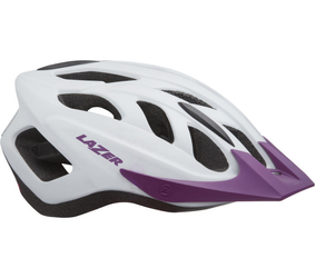 LAZER Helm J1 + LED Kids & Junior Matte Pink White Unisize 52-56 cm - Produktbild - 1