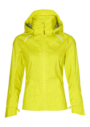 Fahrrad Regenjacke Basil Skane HiVis neon yellow, Gr. S, Damen - Produktbild - 1