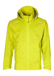 Fahrrad Regenjacke Basil Skane HiVis neon yellow, Gr. M, Herren - Produktbild - 1