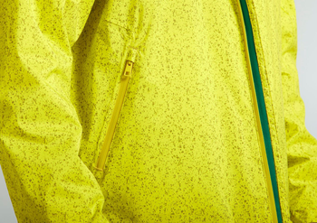Fahrrad Regenjacke Basil Skane HiVis neon yellow, Gr. M, Herren - Produktbild - 2
