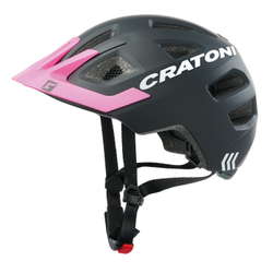 Fahrradhelm Cratoni Maxster Pro (Kid) schwarz/pink matt, Gr. XS/S (46-51cm) - Produktbild - 1
