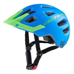 Fahrradhelm Cratoni Maxster Pro (Kid) blau/grün matt, Gr. S/M (51-56cm) - Produktbild - 1