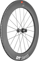 Laufrad ARC 1100 Dicut 80 mm, DT SWISS
HR, 5/130 mm, Rim Brake, Shim. RD 11SP Light S ASLS11, Ratchet EXP 36T
Größe: 622 x 17 mm, Farbe: schwarz, Gewicht: 908 g, VE: 1 Stk. - Produktbild - 1