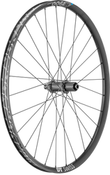 Laufrad H 1900 SPLINE 27,5" HYBRID 30 mm, DT SWISS
HR 12/148 mm Boost, Disc Center Lock, Shimano Steel (SS) mit Ratchet LN 18
Größe: 584 x 30 mm, Farbe: schwarz, Gewicht: 1132 g, VE: 1 Stk. - Produktbild - 1