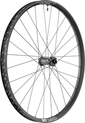 Laufrad H 1900 SPLINE 29" HYBRID 35 mm, DT SWISS
VR 15/110 mm Boost, Disc IS (6-bolt)
Größe: 622 x 35 mm, Farbe: schwarz, Gewicht: 1086 g, VE: 1 Stk. - Produktbild - 1