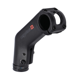 A-Head Vorbau Ergotec High Barracuda 6 Alu, schwarz, 1 1/8", Ø 31,8mm,110mm,45° - Produktbild - 1