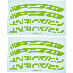 Decals für Gradient Wider LRS, FSA
Größe: 27,5", Farbe: Grün, VE: 1 Stk. - Produktbild - 1